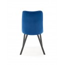 Стул HALMAR K450 темно-синий/черный